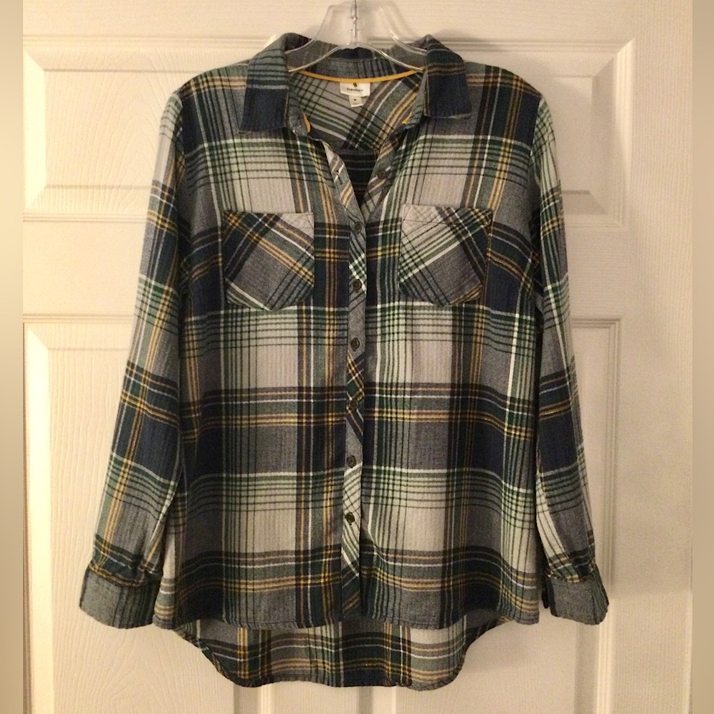 Plaid Button Down